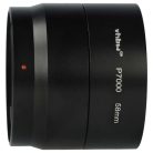 VHBW 58 mm Filter Adapter for Nikon Coolpix P7000, P7100 Lens