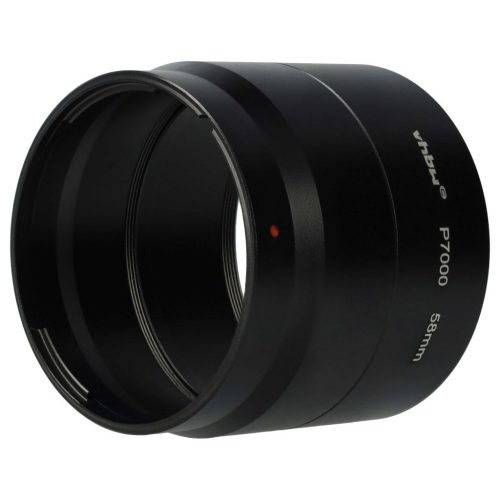 VHBW 58 mm Filter Adapter for Nikon Coolpix P7000, P7100 Lens