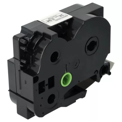 VHBW Label Tape Brother TZ-251, TZE-251 - 24 mm Black-White