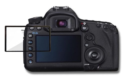 Canon EOS 500D LCD Kijelzővédő - Öntapadó
