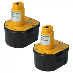 VHBW Electric Tool Battery A9252 - 2000 mAh 12 V NiMH