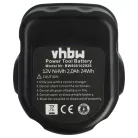 VHBW Electric Tool Battery A9252 - 2000 mAh 12 V NiMH