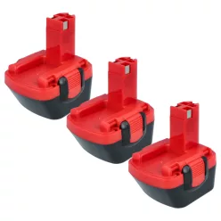   VHBW Electric Tool Battery 2 607 335 261, 2 60 7335 249 - 3000 mAh 12 V NiMH