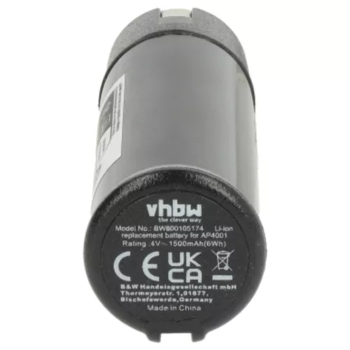 VHBW Electric Tool Battery instead of Ryobi AP4001 - 1500 mAh 4 V Li-Ion