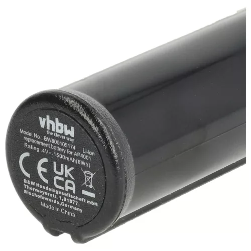 VHBW Electric Tool Battery instead of Ryobi AP4001 - 1500 mAh 4 V Li-Ion