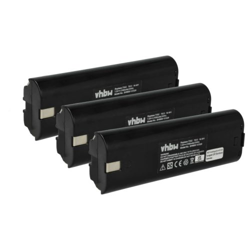 VHBW Electric Tool Battery Einhell 91011 - 2100 mAh 7.2 V NiMH