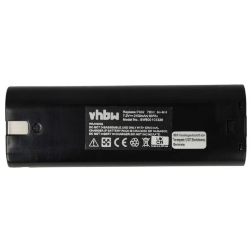 VHBW Electric Tool Battery Einhell 91011 - 2100 mAh 7.2 V NiMH
