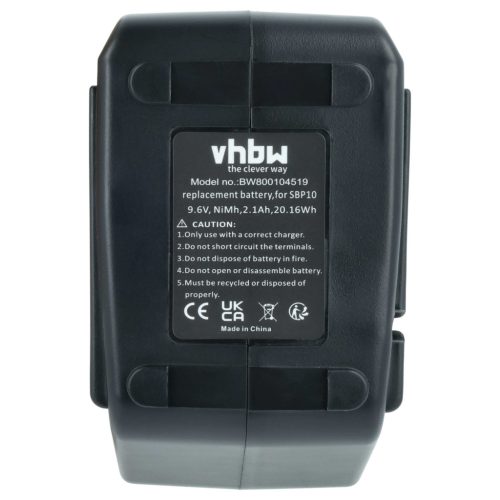 VHBW Electric Tool Battery Hilti SPB105, 265605, 334584, 315078, SBP10 - 2100 mAh 9.6 V NiMH