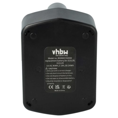 VHBW Electric Tool Battery Hitachi 319104, 315129, 315130, 315128 - 2100 mAh 14.4 V NiMH