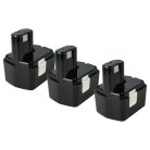 VHBW Electric Tool Battery Hitachi 319104, 315129, 315130, 315128 - 2100 mAh 14.4 V NiMH