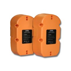   VHBW Electric Tool Battery ABP1803, BID-1801M, BCP1817/2SM, ABP1801 - 3000 mAh 18 V NiMH