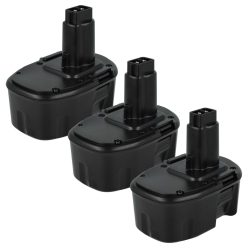   VHBW Electric Tool Battery DE9092, DE9091, DE9094, DC9091, DE9038 - 3000 mAh 14.4 V NiMH