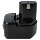 VHBW Electric Tool Battery Hitachi 320608, 320606, 320388, 320387, 320386 - 3300 mAh 12 V NiMH