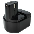 VHBW Electric Tool Battery Hitachi 320608, 320606, 320388, 320387, 320386 - 3300 mAh 12 V NiMH