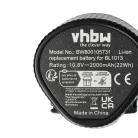 VHBW Electric Tool Battery Makita 194551-4, 194588-1, 194550-6 - 2000 mAh 10.8 V Li-Ion