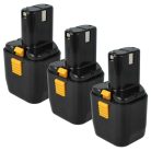 VHBW Electric Tool Battery Hitachi EB12B, EB12G, EB1224, EB12, EB12M - 2100 mAh 12 V NiMH