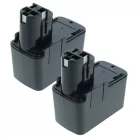 VHBW Electric Tool Battery Bosch 2 607 335 054, 2 607 335 055 - 3000 mAh 12 V NiMH