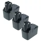 VHBW Power Tool Battery 2 607 335 054, 2 607 335 055 - 3000 mAh 12 V NiMH