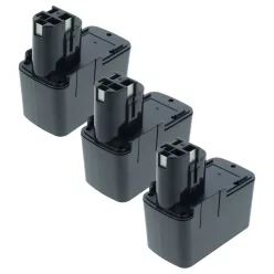   VHBW Power Tool Battery 2 607 335 054, 2 607 335 055 - 3000 mAh 12 V NiMH