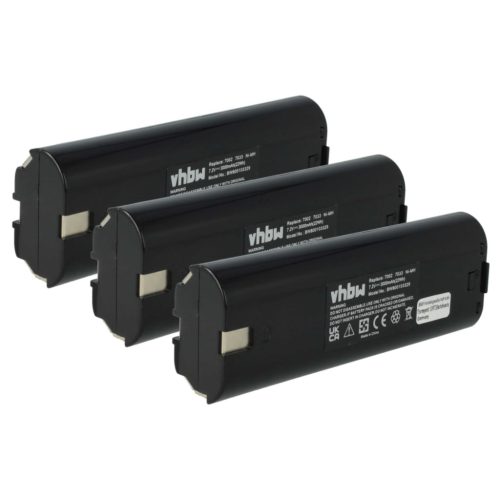 VHBW Electric Tool Battery Einhell 91011 - 3000 mAh 7.2 V NiMH