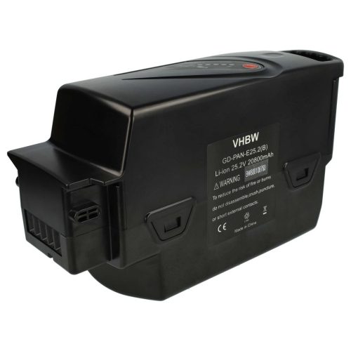 VHBW Akku für Panasonic Flyer-Serie, schwarz, Li-Ion, 26V, 20.8Ah