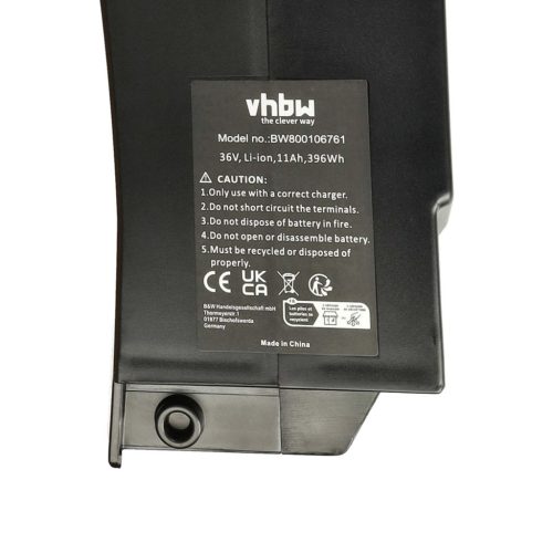 VHBW Battery for Panasonic Raleigh series, Li-Ion, 36V, 11Ah