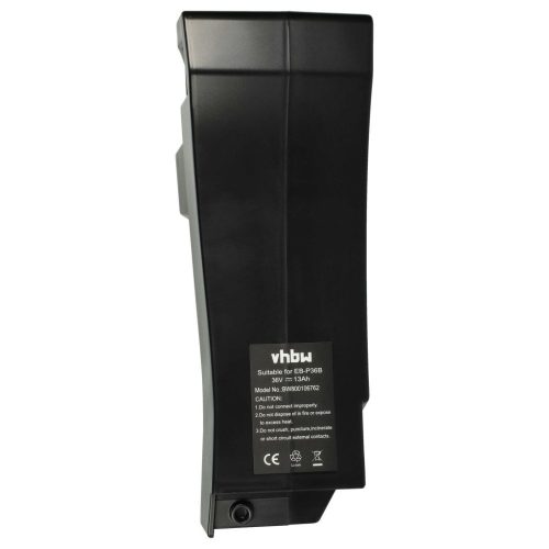 VHBW Battery for Panasonic Raleigh series, Li-Ion, 36V, 13Ah