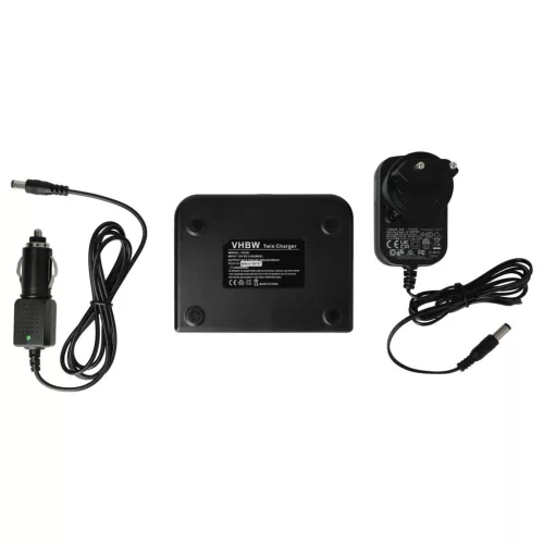 VHBW Battery Charger for Bosch Digital Cameras Compatible with Olympus Li-40C - 0.5 / 0.9 A, 4.2 / 8.4 V