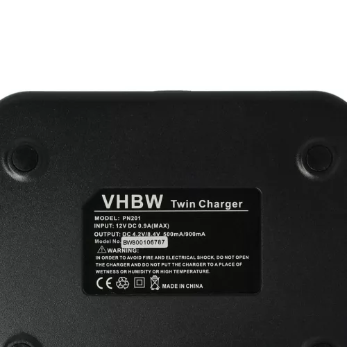 VHBW Battery Charger for Bosch Digital Cameras Compatible with Olympus Li-40C - 0.5 / 0.9 A, 4.2 / 8.4 V