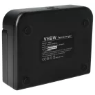 VHBW Battery Charger for Bosch Digital Cameras Compatible with Olympus Li-40C - 0.5 / 0.9 A, 4.2 / 8.4 V