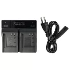 VHBW Battery Charger for Fujifilm Digital Cameras - 0.5 / 0.9 A, 4.2/8.4 V