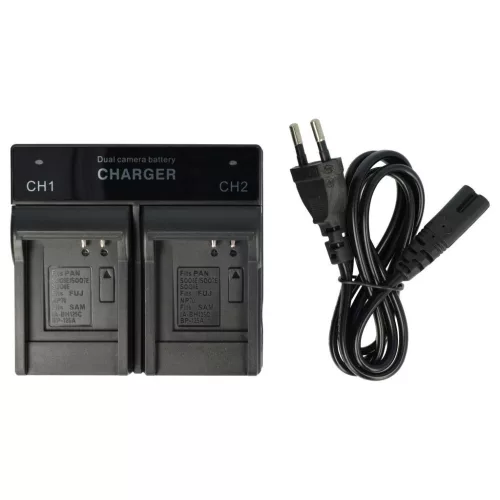 VHBW Battery Charger for Fujifilm Digital Cameras - 0.5 / 0.9 A, 4.2/8.4 V
