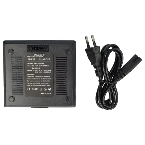 VHBW Battery Charger for Fujifilm Digital Cameras - 0.5 / 0.9 A, 4.2/8.4 V