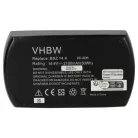 VHBW Elektrowerkzeug Akku Metabo 6.25475, 6.25476, 6.25482, 6.25481 - 2100 mAh 14,4 V NiMH