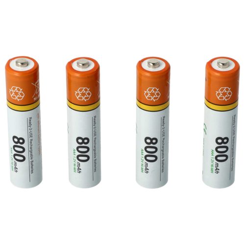 VHBW Telefon Akkumulátor Philips, Grundig, Sennheiser, Amplicomms - 800 mAh 1,2 V NiMH