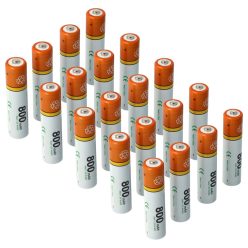   VHBW Phone Battery Philips, Grundig, Sennheiser, Amplicomms - 800 mAh 1.2 V NiMH