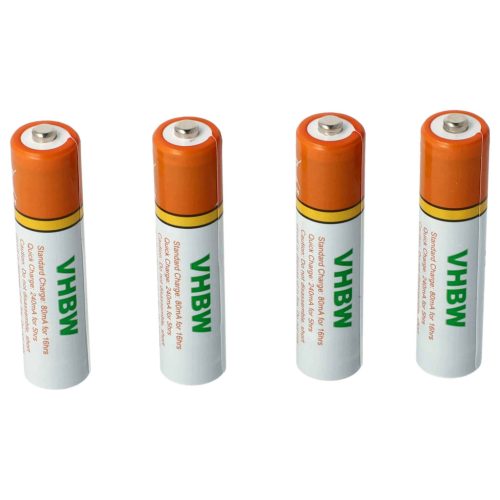 VHBW Phone Battery Philips, Grundig, Sennheiser, Amplicomms - 800 mAh 1.2 V NiMH