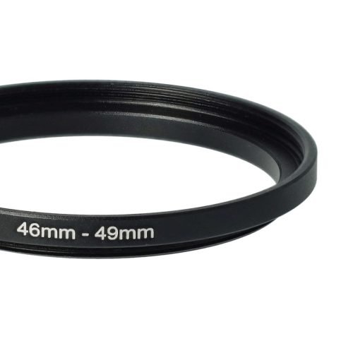 VHBW 46mm-49mm Step-Up Gyűrűs Adapter - Szűrőadapter