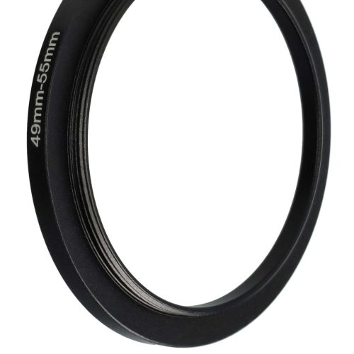 VHBW 49-55 mm Step-Up Ring Adapter Filter Adapter