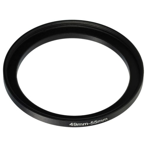 VHBW 49-55 mm Step-Up Ring Adapter Filter Adapter