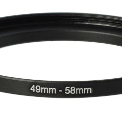 VHBW 49mm-58mm Step-Up Gyűrűs Adapter Szűrőadapter