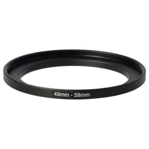 VHBW 49mm-58mm Step-Up Gyűrűs Adapter Szűrőadapter