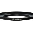 VHBW Step-Up Gyűrűs Adapter 49mm-67mm Kameraobjektív Szűrőadapter