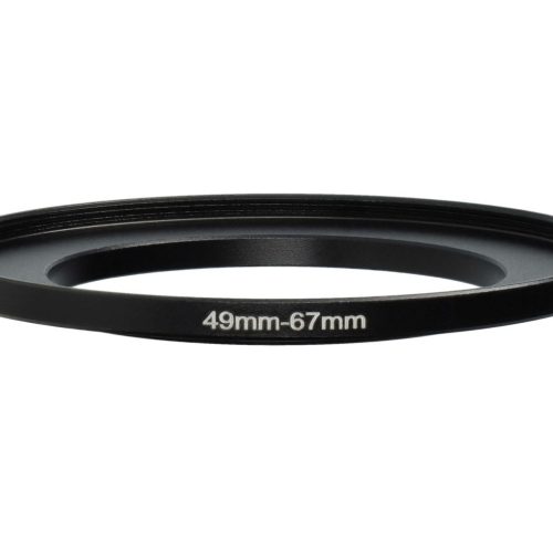 VHBW Step-Up Gyűrűs Adapter 49mm-67mm Kameraobjektív Szűrőadapter
