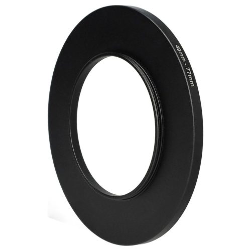 VHBW 49mm-77mm Step-Up Gyűrűs Adapter Szűrőadapter