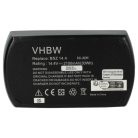 VHBW Electric Tool Battery Metabo 6.25475, 6.25476, 6.25482, 6.25481 - 2100 mAh 14.4 V NiMH