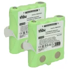 VHBW Radio Battery LH060-3A44C4BT, MT700D03XXC - 700 mAh 4.8 V NiMH