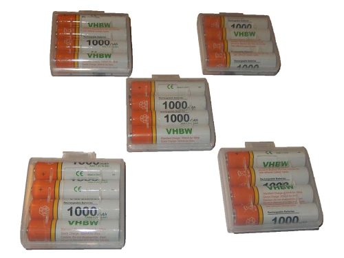 VHBW Cordless Phone Battery Philips, Grundig, Sennheiser, Amplicomms - 1000 mAh 1.2 V NiMH
