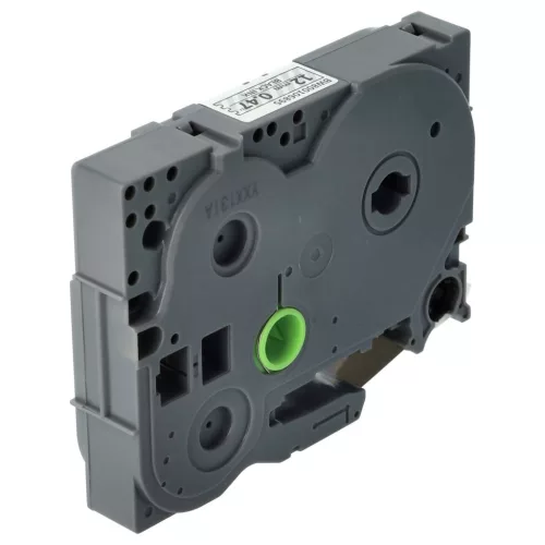 VHBW Label Tape Brother TZ-131, TZE-131, 12 mm, black-transparent