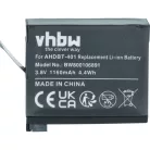 VHBW Videokamera Akku AHDBT-401, 335-06532-000 - 1160 mAh 3,7 V Li-Ion